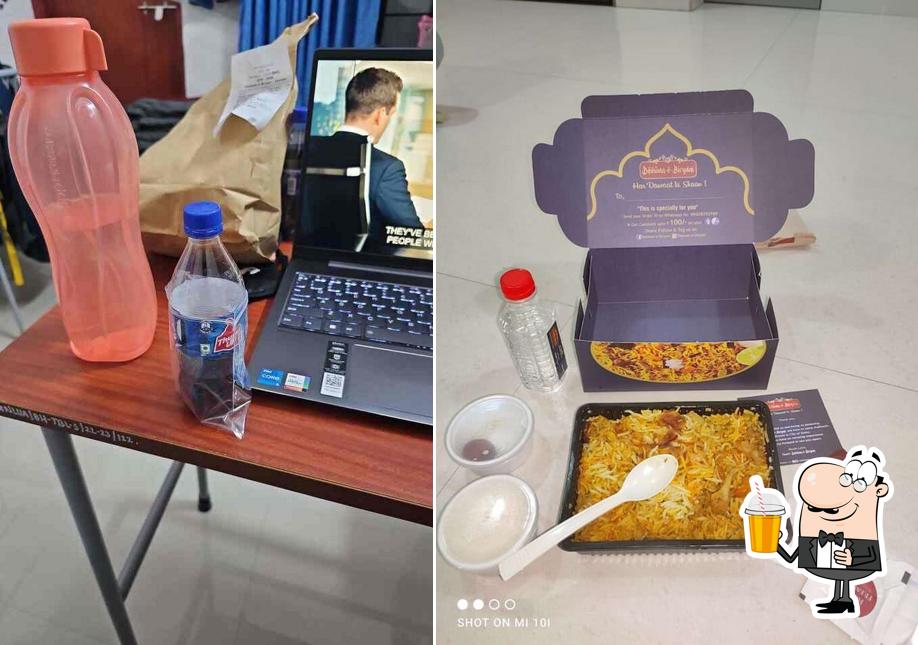 Enjoy a drink at Deewan E Biryani