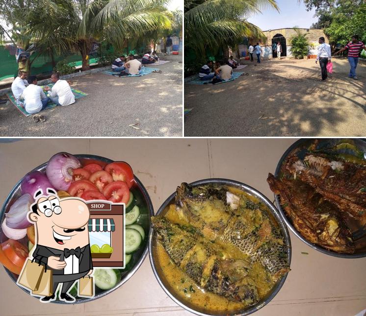 This is the photo displaying exterior and food at Hotel Matheran