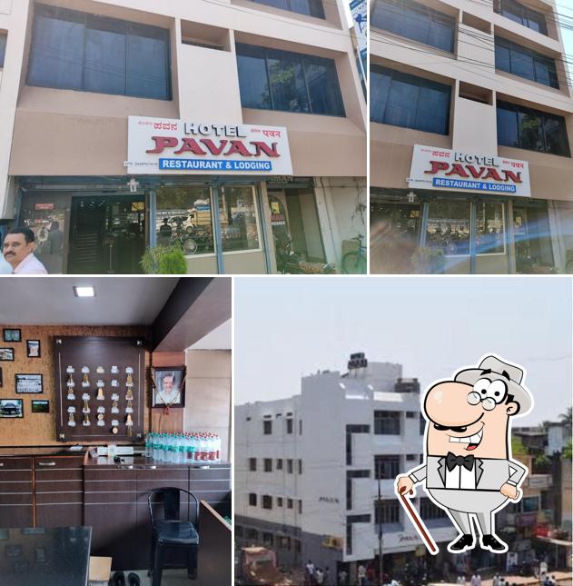 The exterior of Hotel Pavan