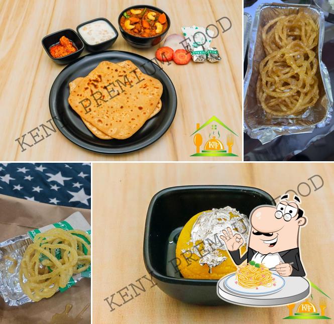 Spaghetti carbonara at Keny Premium food