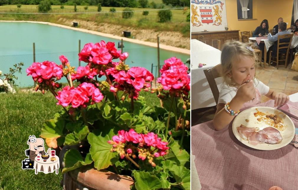 Cibo al Le Corone - Ristorante, pesca sportiva e summer club