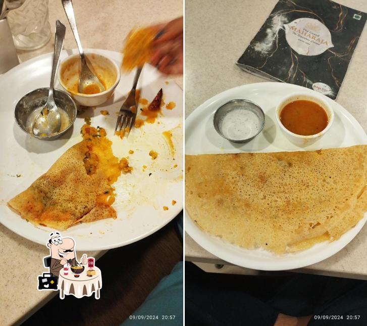 Food at MAHARAJA Rooftop Restro & Bar