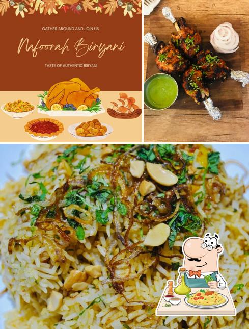 Meals at Nafoorah Biryani