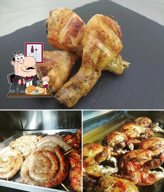 Prova i piatti di carne a Rosticceria Mister Pollo