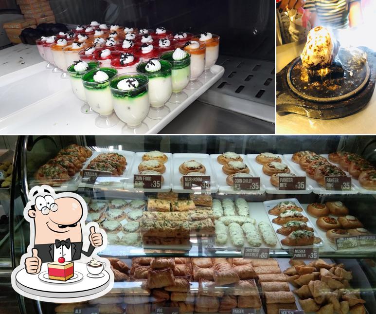 Valentino Restro provides a variety of desserts