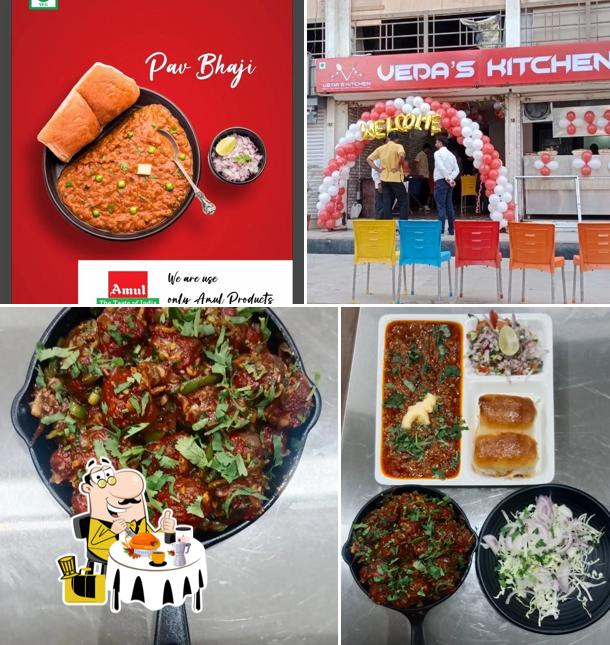 Food at Veda's kitchen