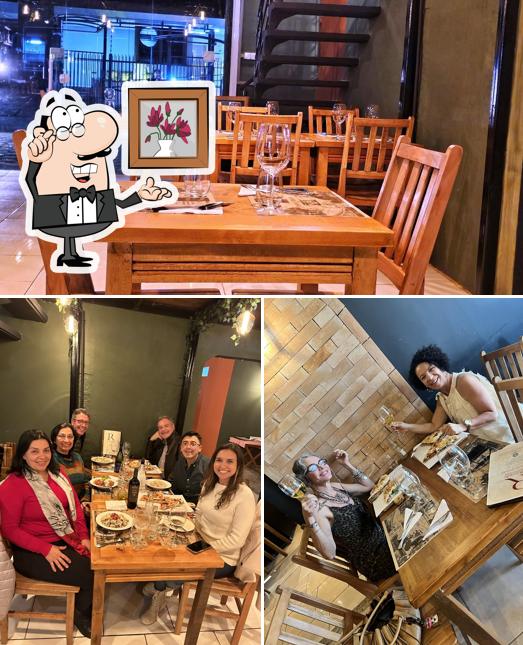 O interior do da Riccardo Tradizione Romana