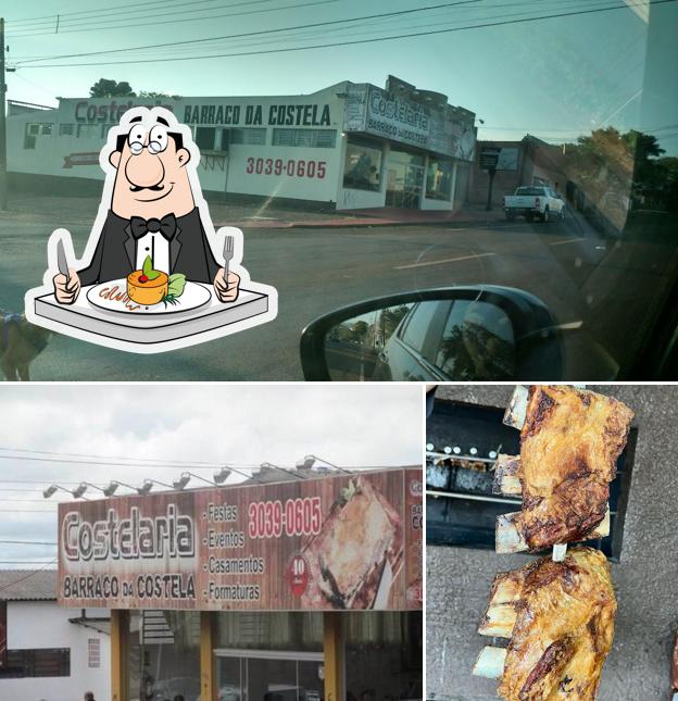 Comida em Barraco da Costela