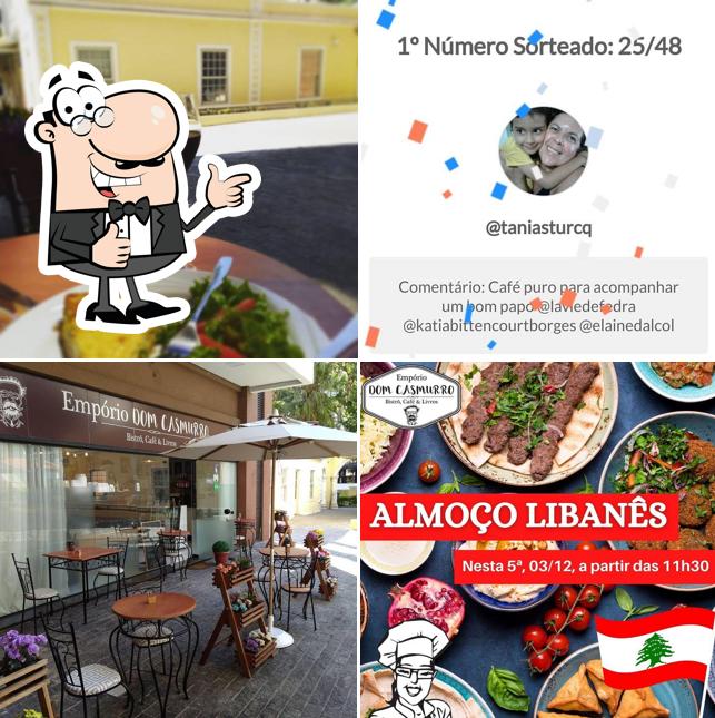 Look at this picture of Empório Dom Casmurro - Bistrô, Café & Livros