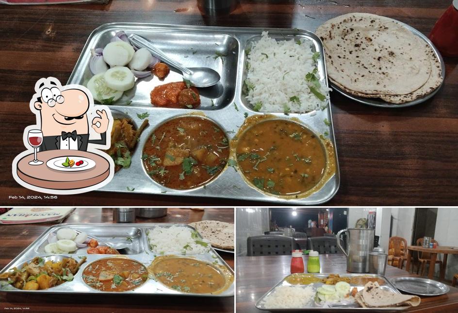 Meals at Manmohan Veg Restaurant & Thali