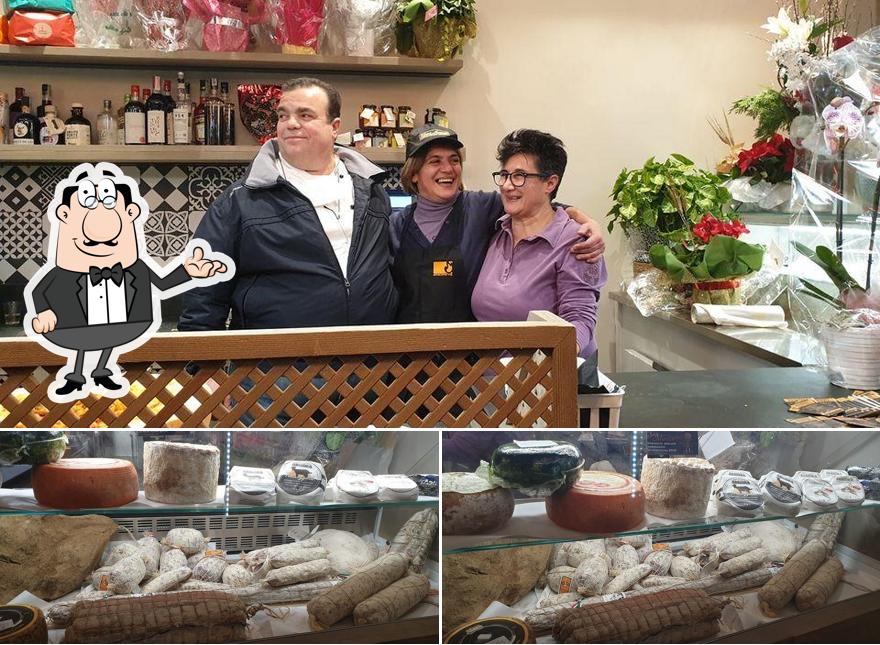 Gli interni di Nuova bottega delle cose buone