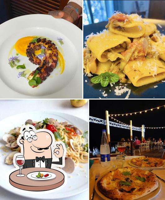 Cibo al Poseidonia Beach Club: Ristorante sulla Sabbia - Pizzeria - Lounge & Sushi Bar -