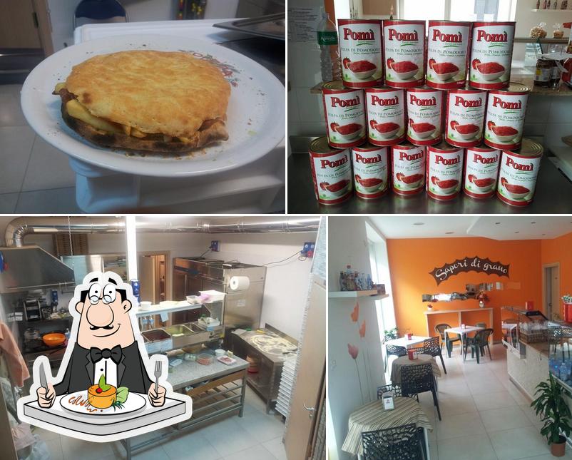 La immagine di cibo e interni da Sapori di Grano
