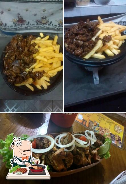 Escolha pratos de carne no Point Do Filé