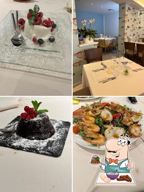 AMARE Ristorante serve un'ampia gamma di dessert
