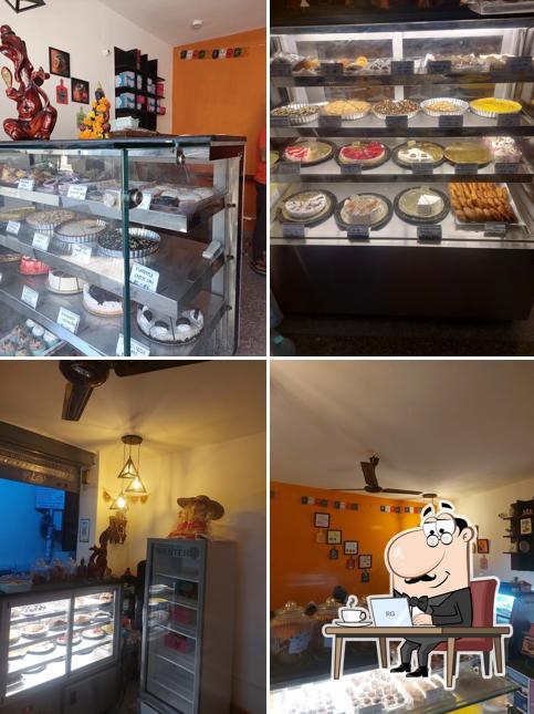 The interior of Heavenly cakes & pie