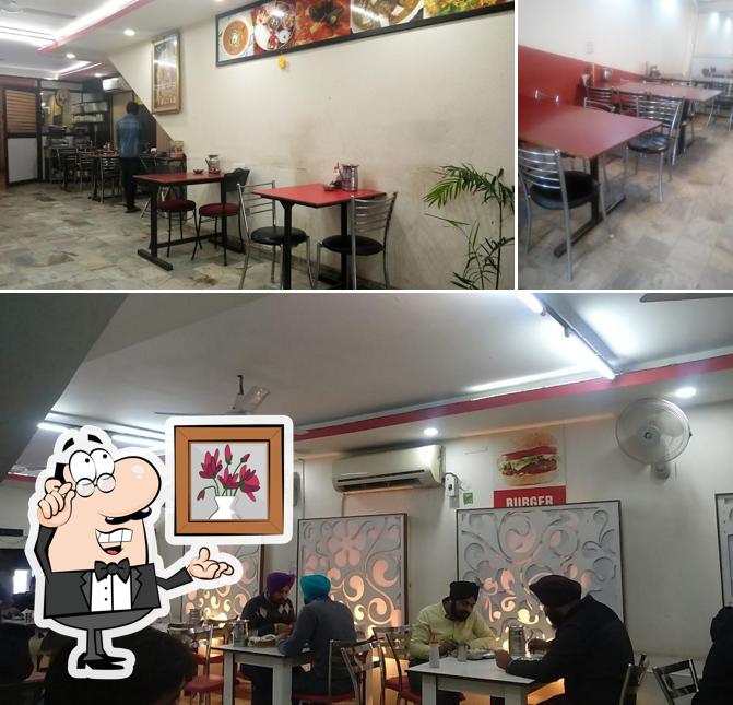 The interior of Hot Meals