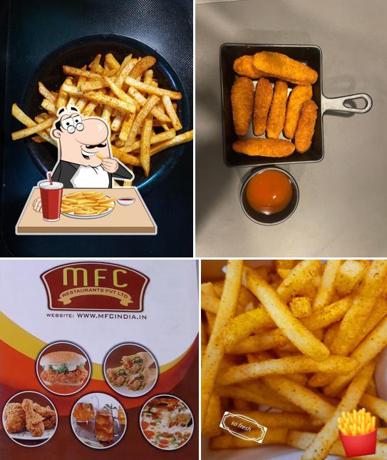 French fries at MFC MR. FRIED CHICKEN THANE