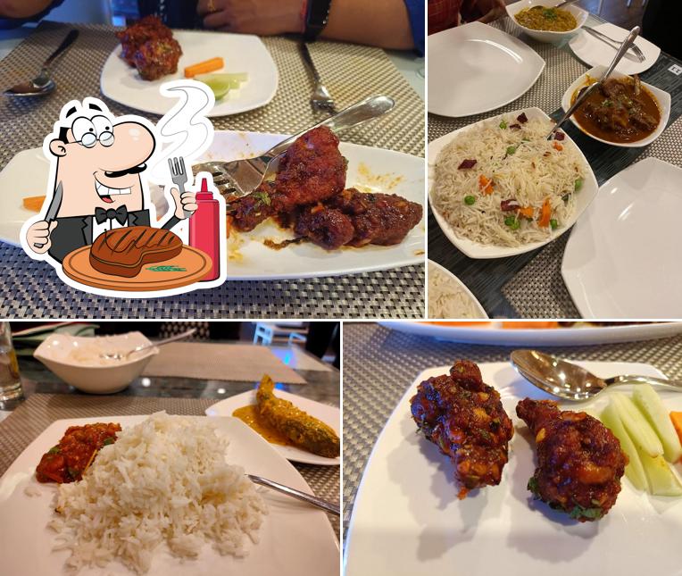 Pick meat dishes at NIMANTRAN OTDC Ltd
