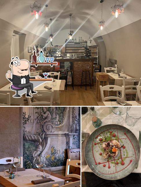 Gli interni di Osteria Caorlotta - Ristorante di pesce