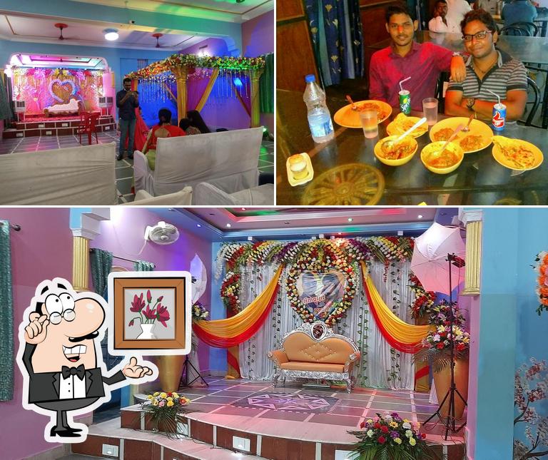 The interior of Pradhan Cafeteria & Vaibhavi Banquet Hall