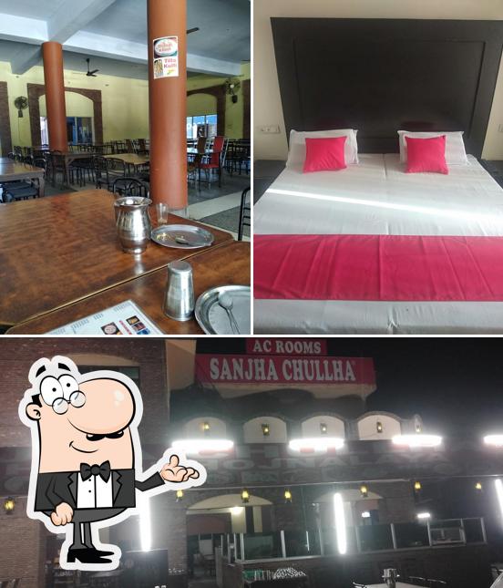 The interior of Sanjha Chullha