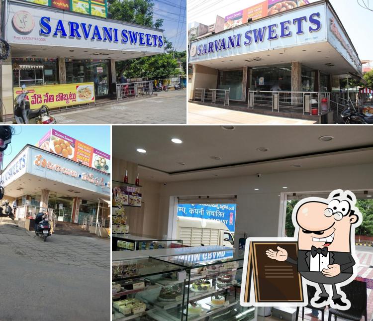 Check out how Sarvani Sweets looks outside