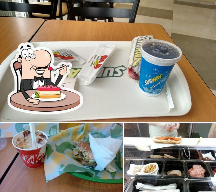 Subway oferece uma seleção de sobremesas