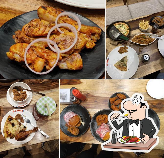 Food at US Pizza Sivasagar