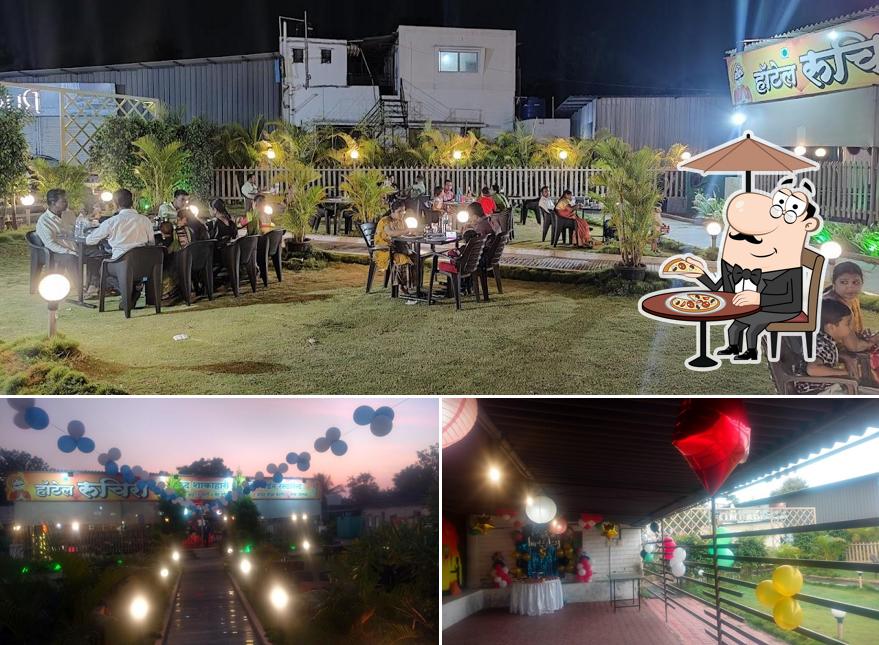 Enjoy the view at the outside area of New Ruchira Family Garden Restaurant (Veg & Nonveg)