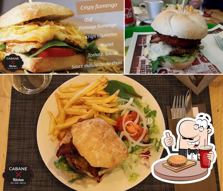 Les hamburgers de Cabane Kitchen will satisferont différents goûts