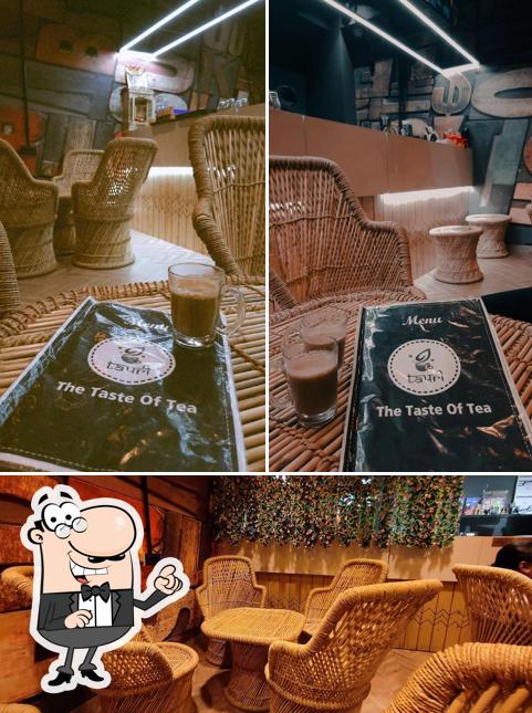 The interior of Tapri the taste of tea