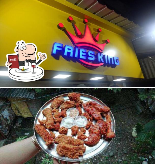 Food at Fries Kings