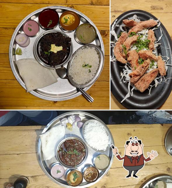 Food at Kolhapuri Tadka