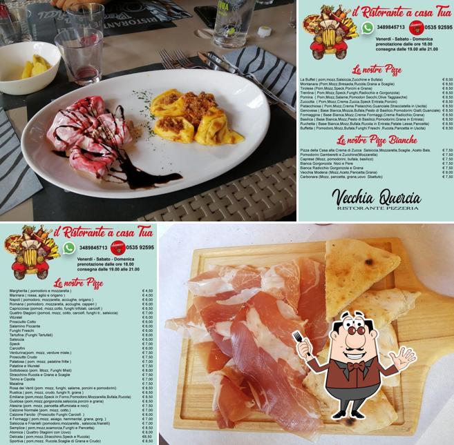 Cibo al La Vecchia Quercia