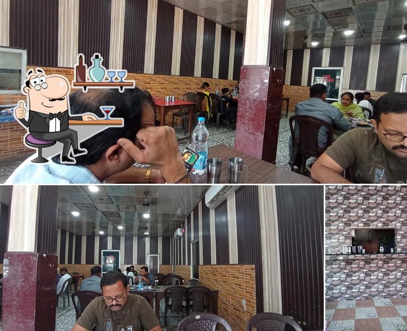 Mansukh Vaishnu Dhaba is distinguished by interior and exterior