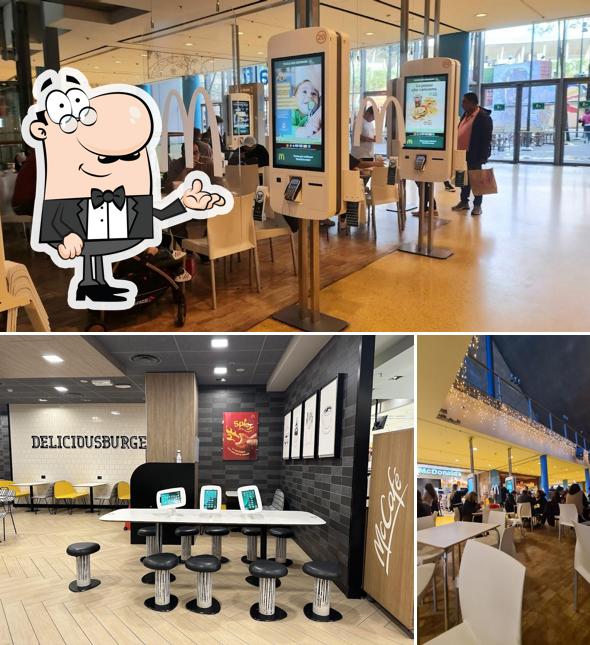 Gli interni di McDonald's Nola C.C. Vulcano Buono