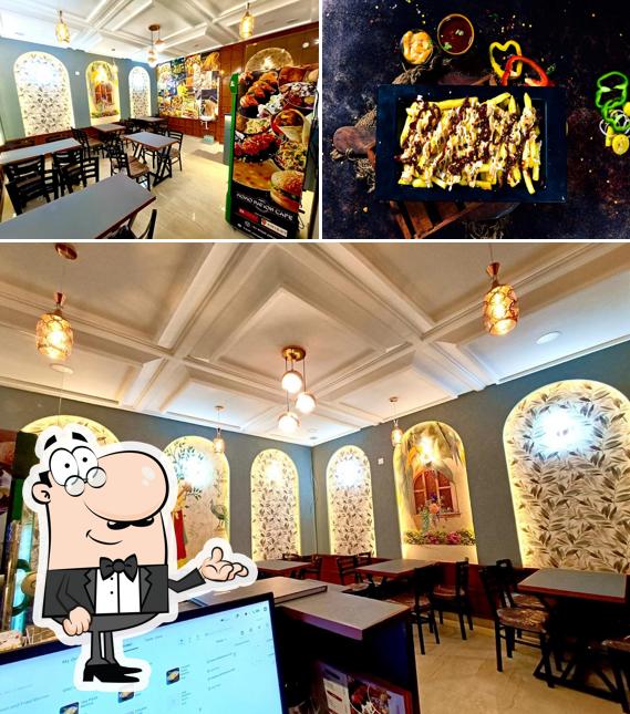 The photo of interior and food at Momo Nation Cafe - Best Momos in Gurbax Colony, Best Momos Restaurant in Patiala, Best Momos in Patiala