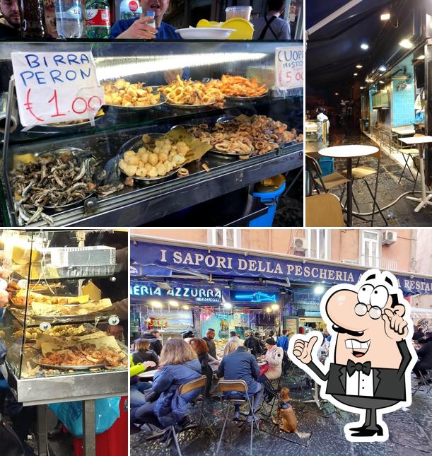 Dai un'occhiata agli interni di Pescheria Azzurra