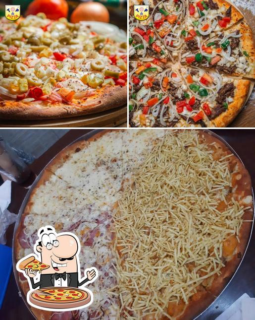 No Pizzaria Top Pizza Maracanã Colombo - Delivery, você pode degustar pizza