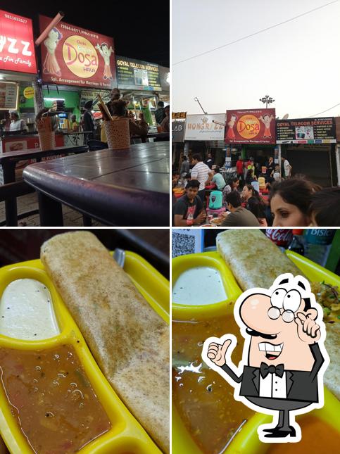 The interior of Chota Bhim Dosa Point
