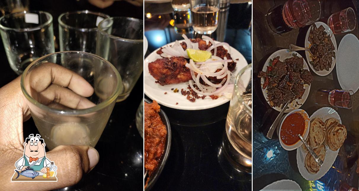 Grilled salmon at Ezhuthanikada karickom