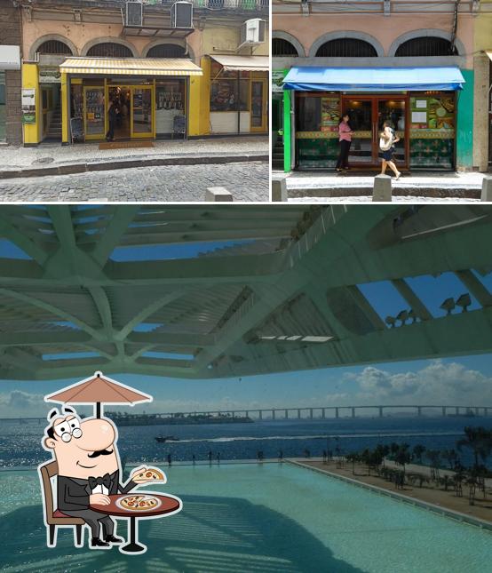 Veja imagens do exterior do Galeto Fórmula Um