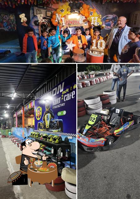 Food at Kart 2 Cafe - The Fun Factory