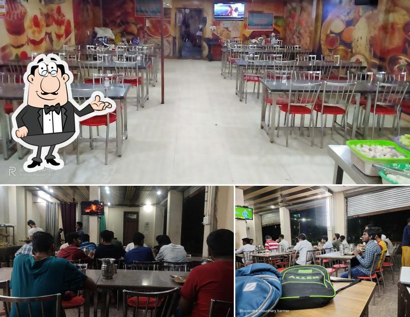 The interior of Laxmi Mess Kunhari