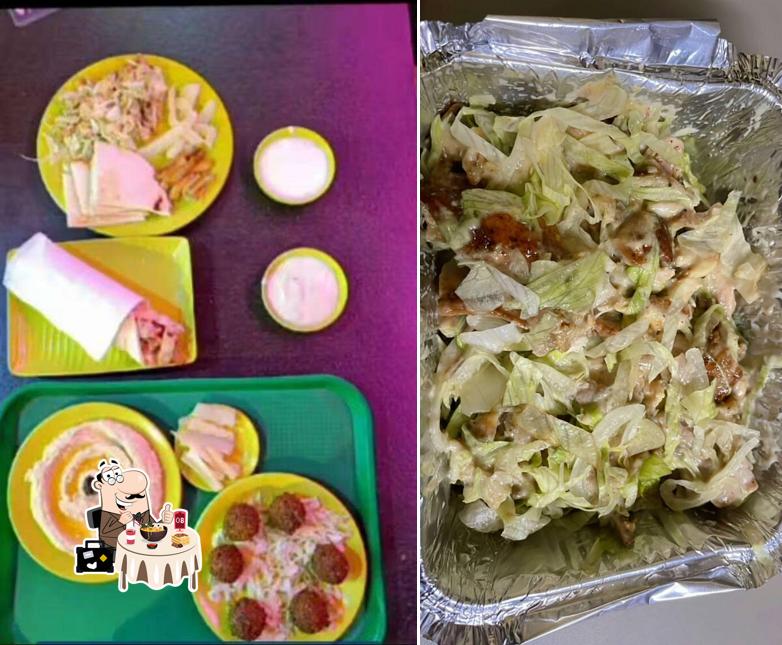 Food at Middle East Delight