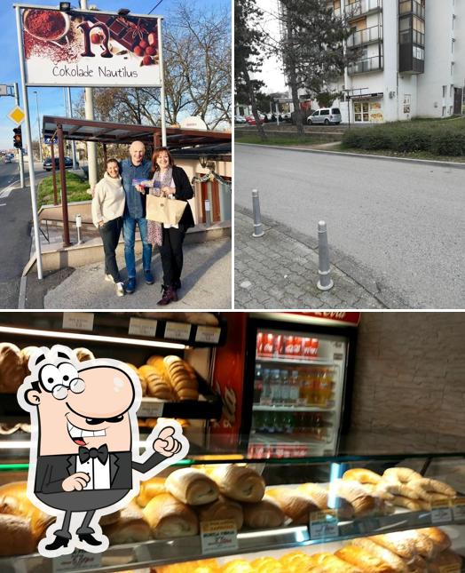 Tra le varie cose da Pekarna "Zaprešić" Gajnice si possono trovare la esterno e cibo