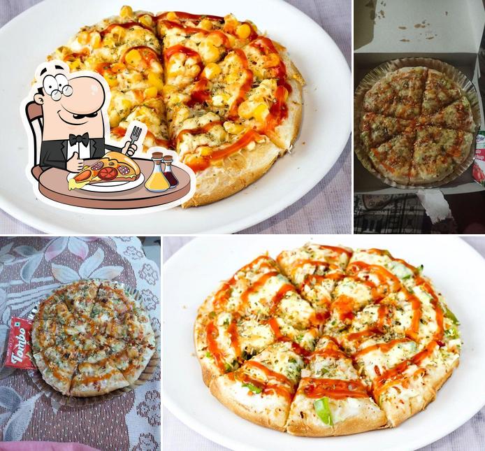 Pizza center and fast food corner