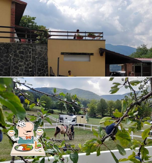 Platti al Agriturismo Pelliccia