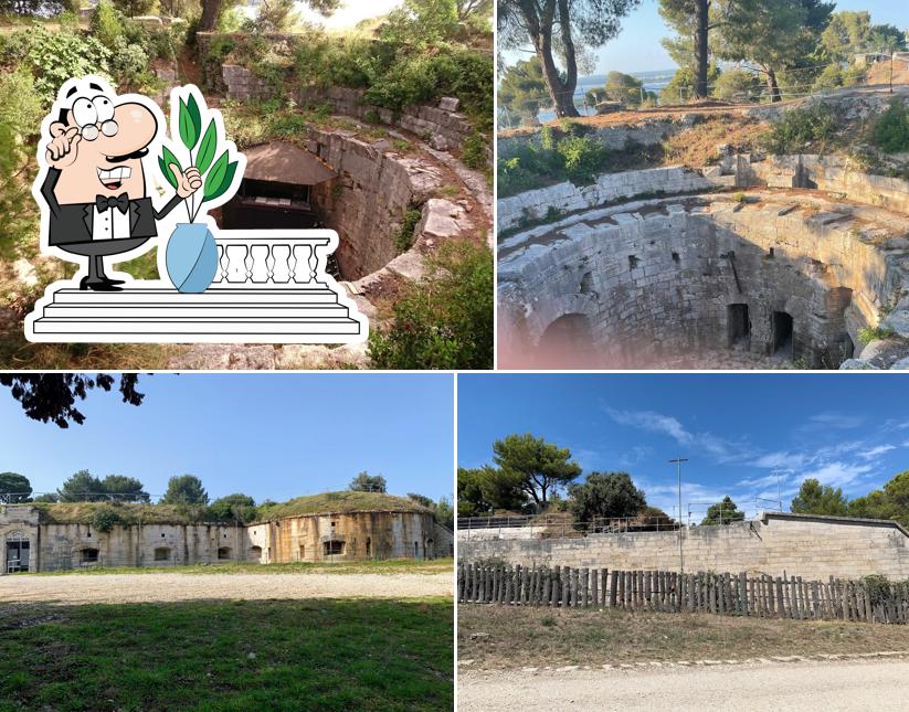 Gli esterni di Fort Punta Christo